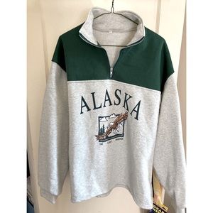 Quarter Zip Alaska Sweatshirt
